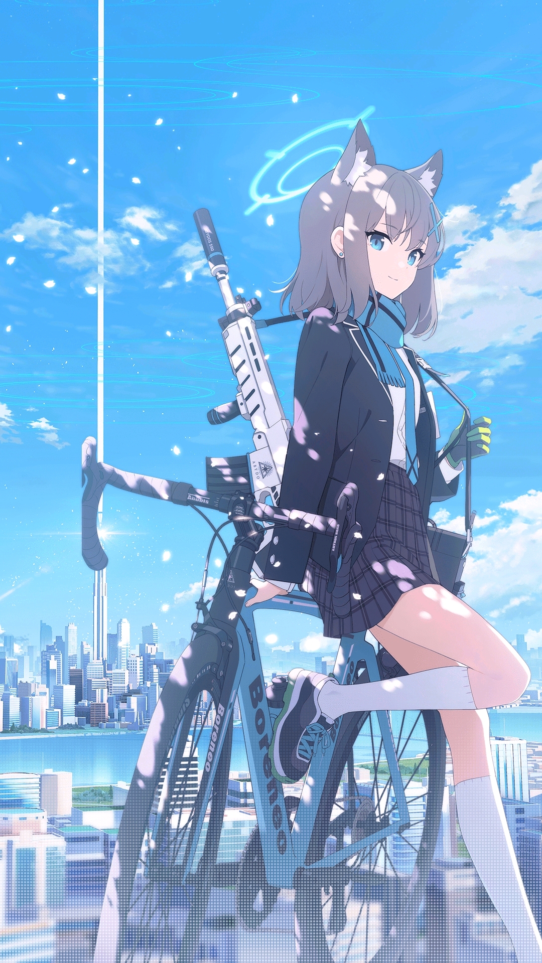 手机高清壁纸 二次元少女